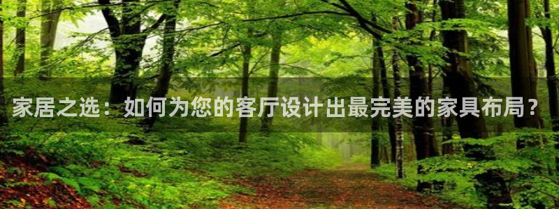 安信12正版下载：家居之选：如何为您的客厅设计出最完美的家具